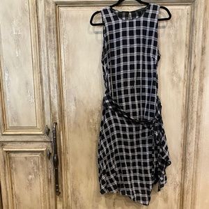 Rag+Bone New York Blue Plaid Dress (M)
